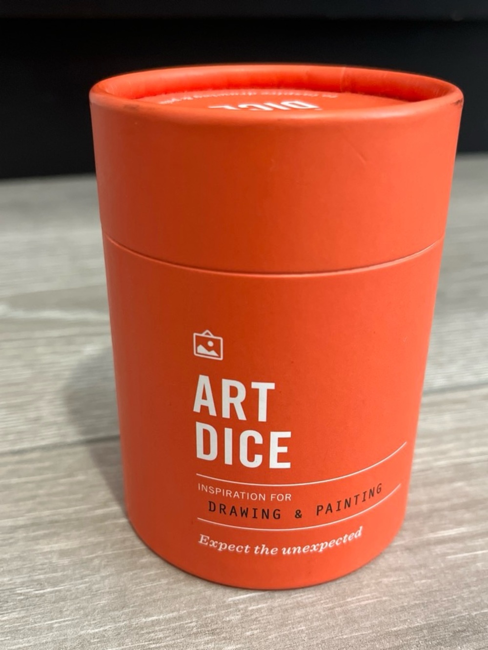 Art Dice Inspiration Set — Orange
